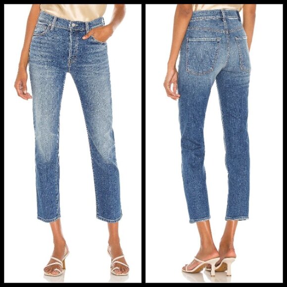 💕MOTHER SUPERIOR💕 Scrapper Ankle Jeans ~ Cowboys Don't Cry High Rise 31 NWT - Picture 7 of 16